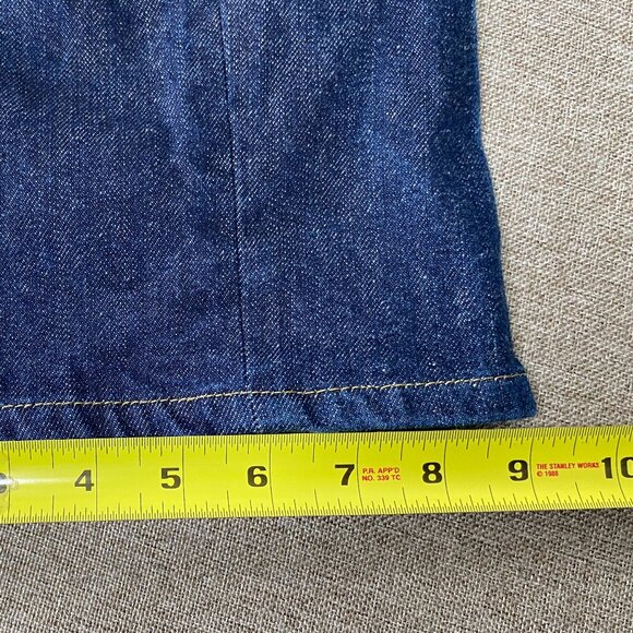 Levi's Engineered Jeans Men's 34 Button Fly Blue The Leg Twist Original 1999 VTG - Picture 15 of 16